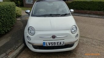 FIAT 500 White. excellent condition 30.000 miles.  