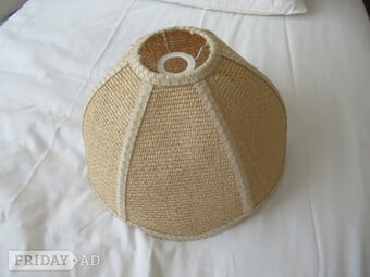 Cane/Raffia lamp shade