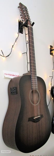VINTAGE Statesboro 12 String Elec Acoustic "as-nu" VE440 WK-12 Paul Brett Design