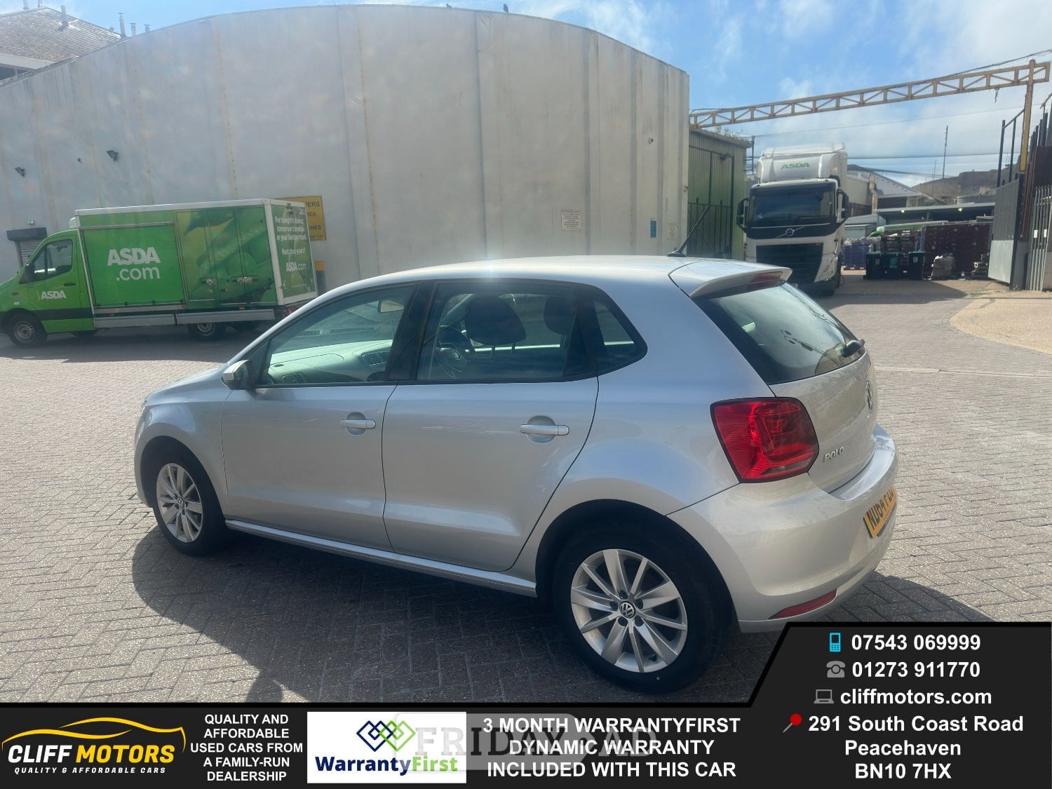 2014 Volkswagen Polo SE - Long MOT - £20 Road Tax - ULEZ Complian - Cars in Peacehaven