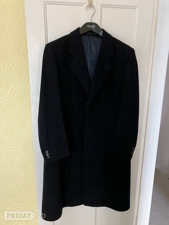 Gents Crombie Style All Wool Overcoat