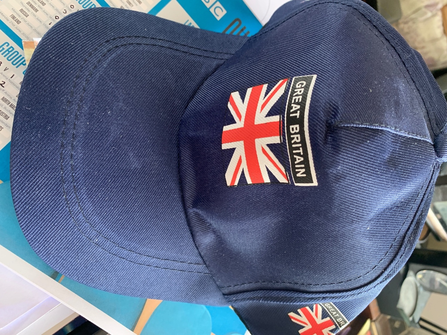 UK Blue Baseball Cap unused