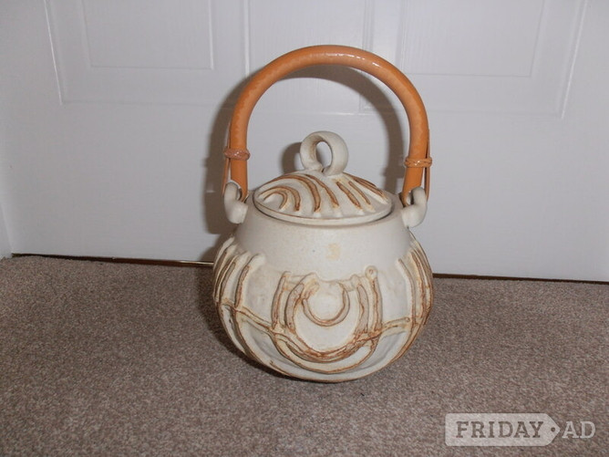Bernard Rooke Biscuit Barrel in Ipswich