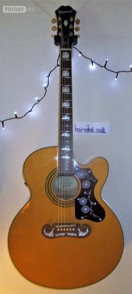 EPIPHONE EJ200 CE N   Presented set up and with Quality New Strings - Musical Instruments