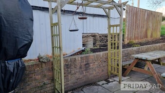 Garden trellis pagoda 