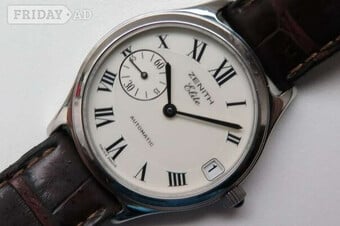 Zenith Elite Class 6 wristwatch.