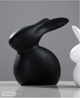 Modern sitting Ceramic Rabbit