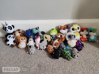 Ty and beanie boo teddies 