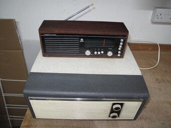 RECORD PLAYER AND ROBERTS RADIO RM33  FOR SALE
