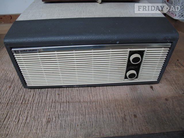 RECORD PLAYER AND TWO ROBERTS RADIOS FOR SALE