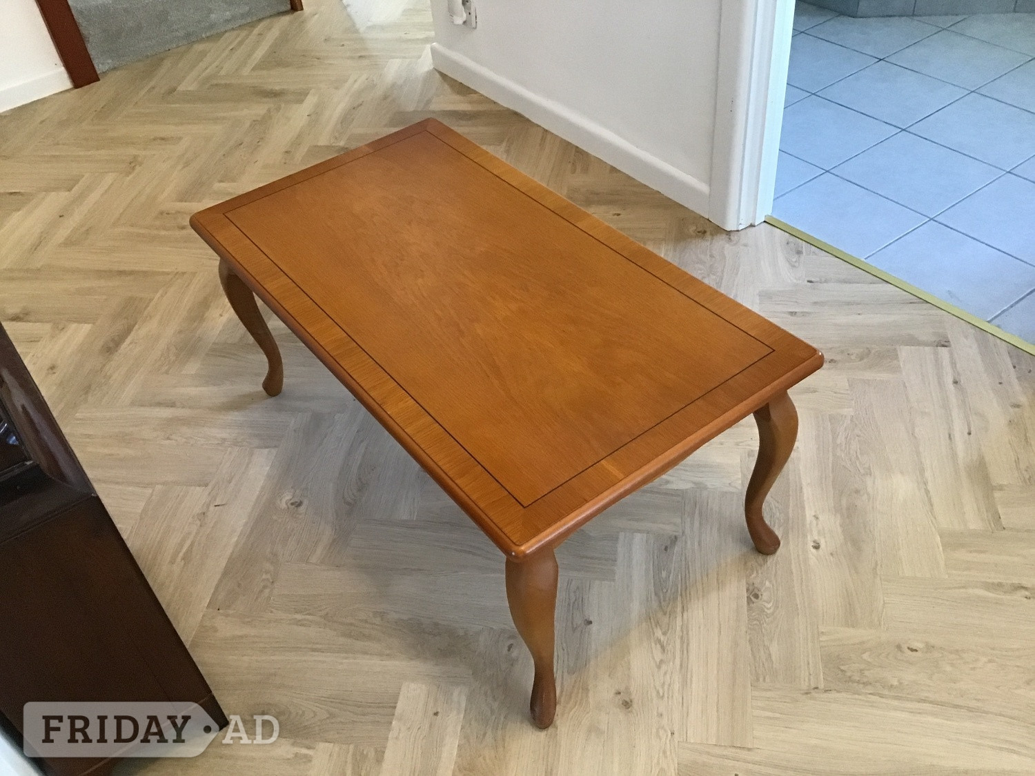 Teak coffee table