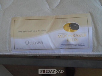 Moonraker "Ottawa" new 2ft 6"/small single mattress