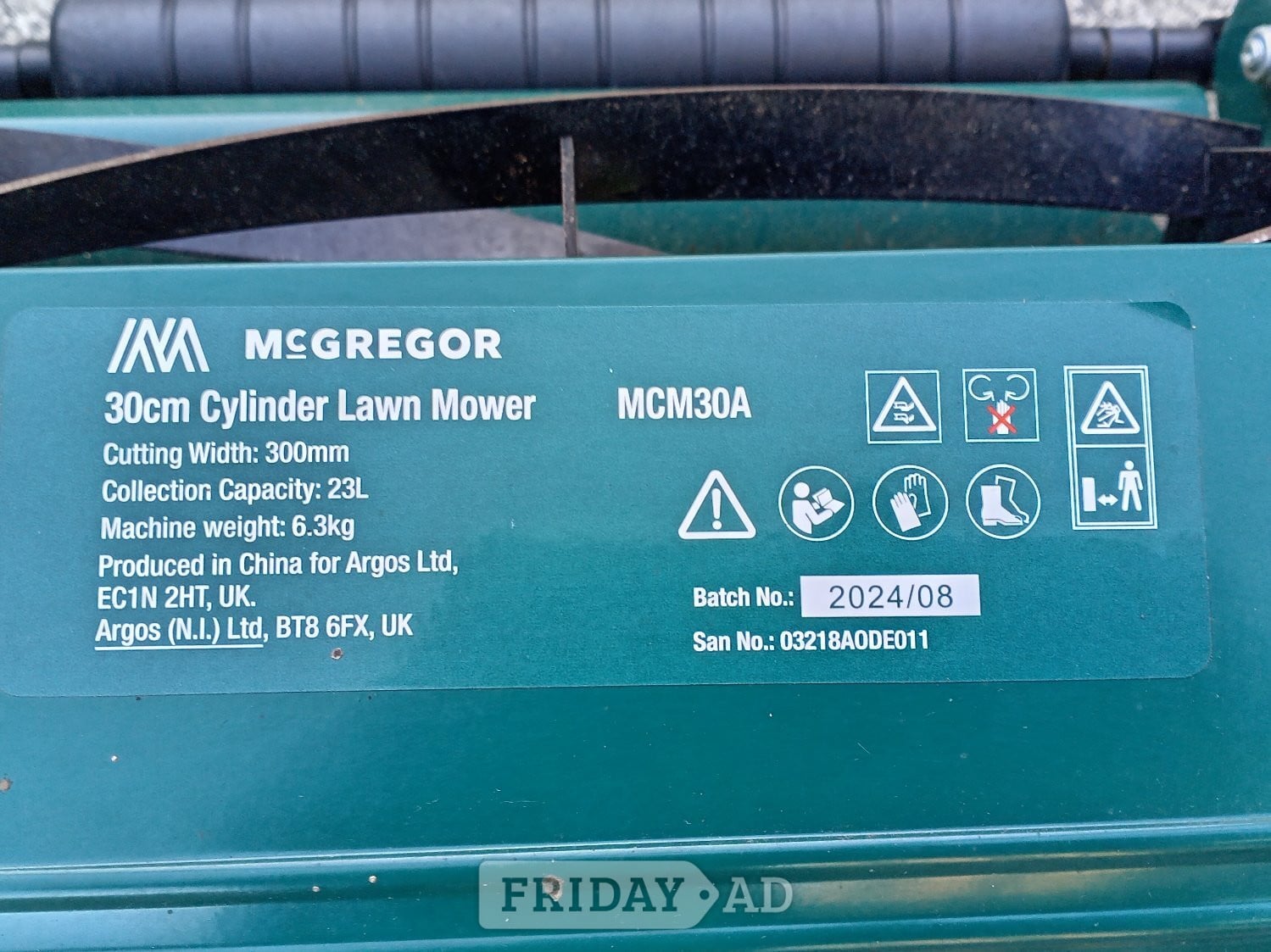 McGregor Push Mower  - Garden in Wolverhampton