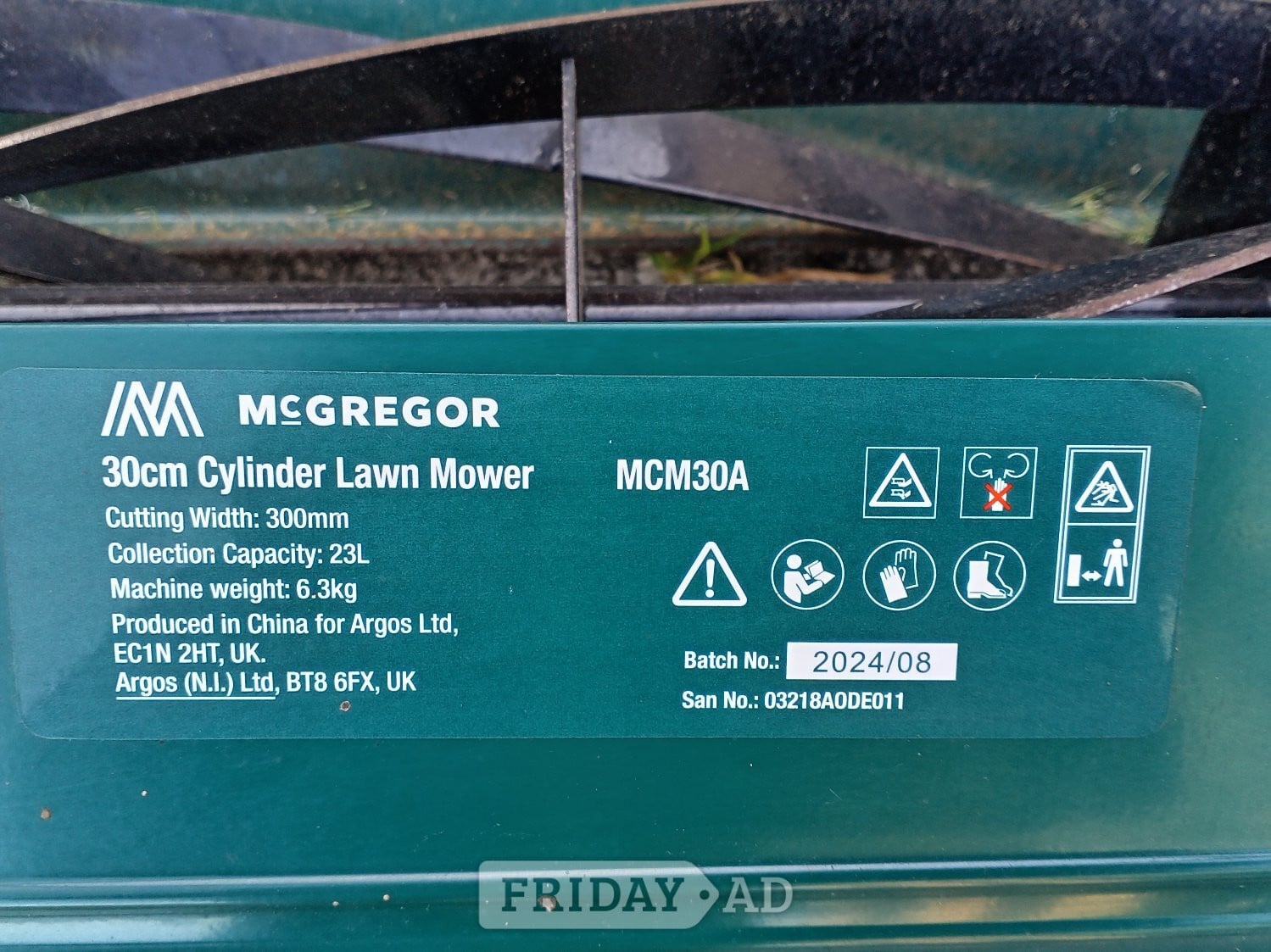 McGregor Push Mower  - Garden