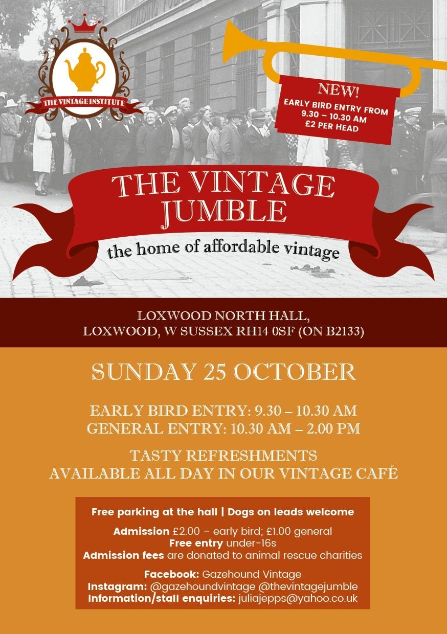 The Vintage Jumble at Loxwood in Loxwood, West Sussex