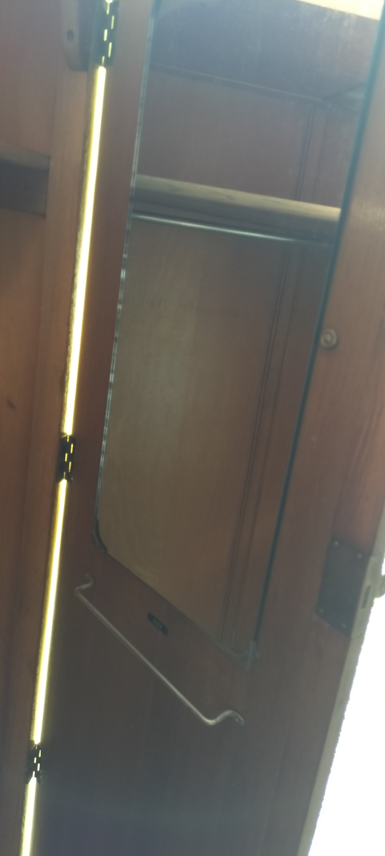 Antique solid wood wardrobe - Furniture in Merthyr Tydfil