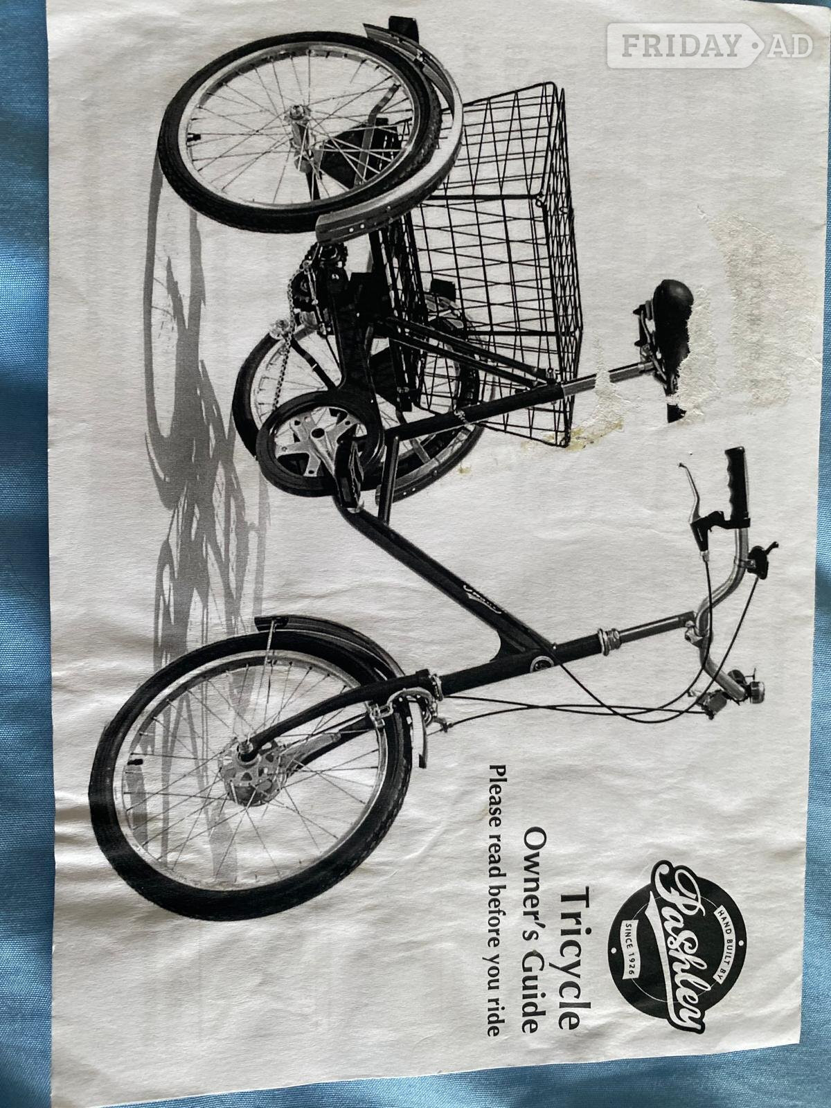 Pashley Tricycle Adult - Bicycles