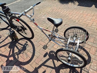 Mission Piggyback special needs trailer bike