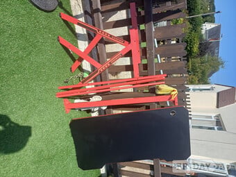 Gaming table/desk black and red