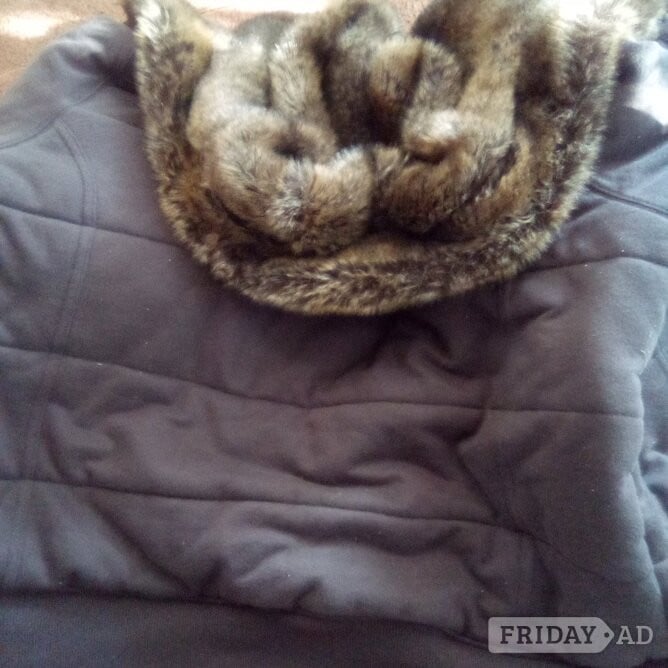 Reduced!£18 if gone by wed.fits all, furry hood, M&S brand new