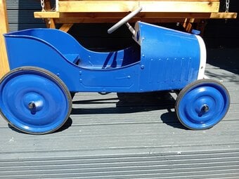 Kids Vintage metal pedal car