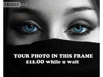 Printed photo's in frames from Canprint on line 50% off.