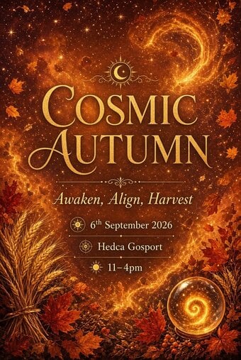 Cosmic Autumn Mind Body Sprit Fayre