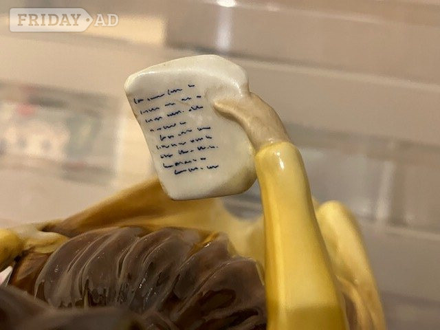 Coalport Bone China - Letter from a Lover figure - Antiques & Collectables