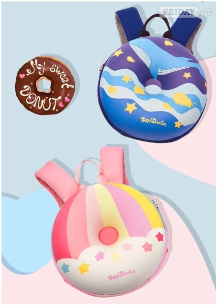 Kids Donut water proof School bags - Baby & Kids in Ipswich