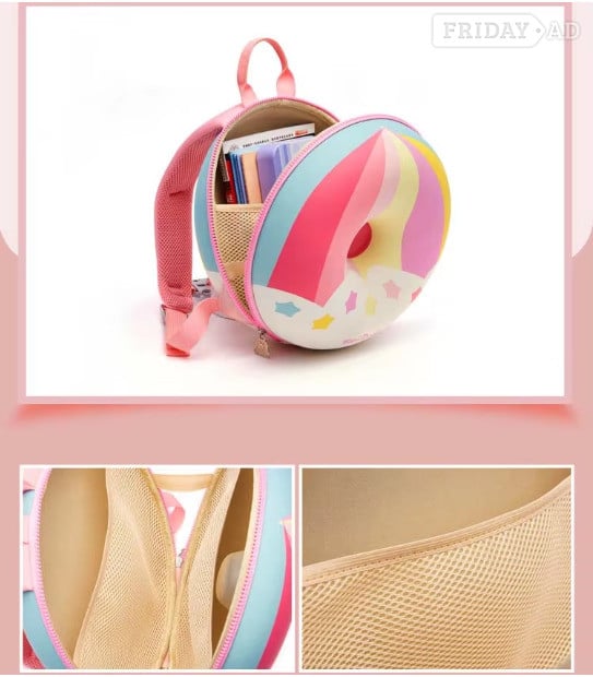 Kids Donut water proof School bags - Baby & Kids