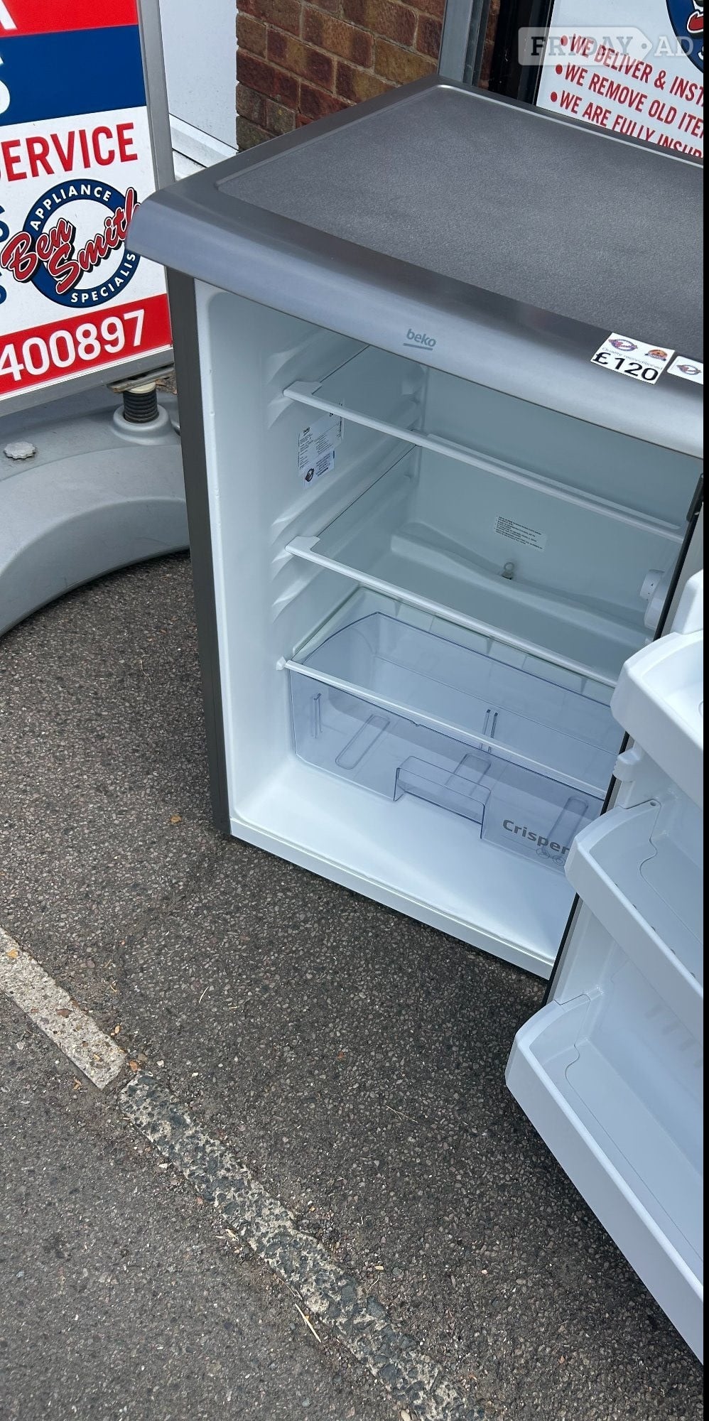 BEKO SILVER FRIDGE