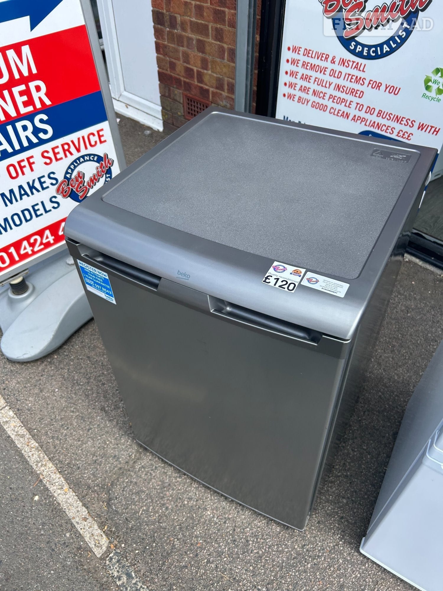 BEKO SILVER FRIDGE - Home Appliances in St. Leonards-On-Sea