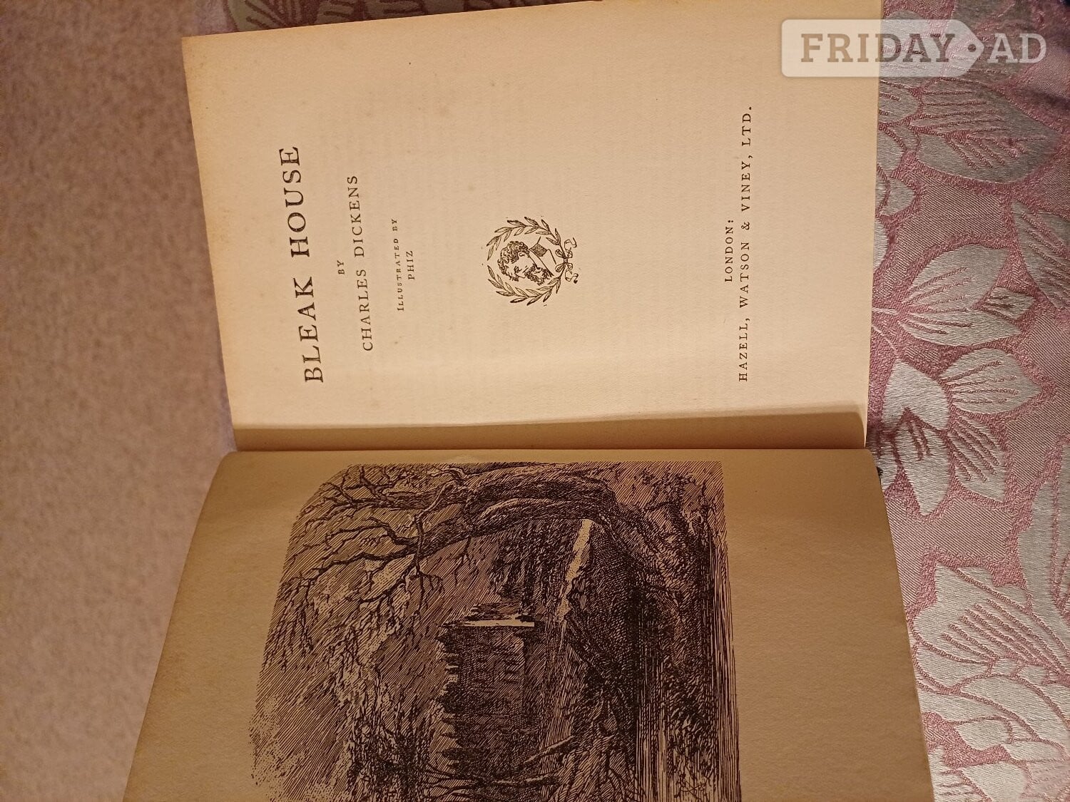 Eastbourne Set of 16 Vintage Charles Dickens novels