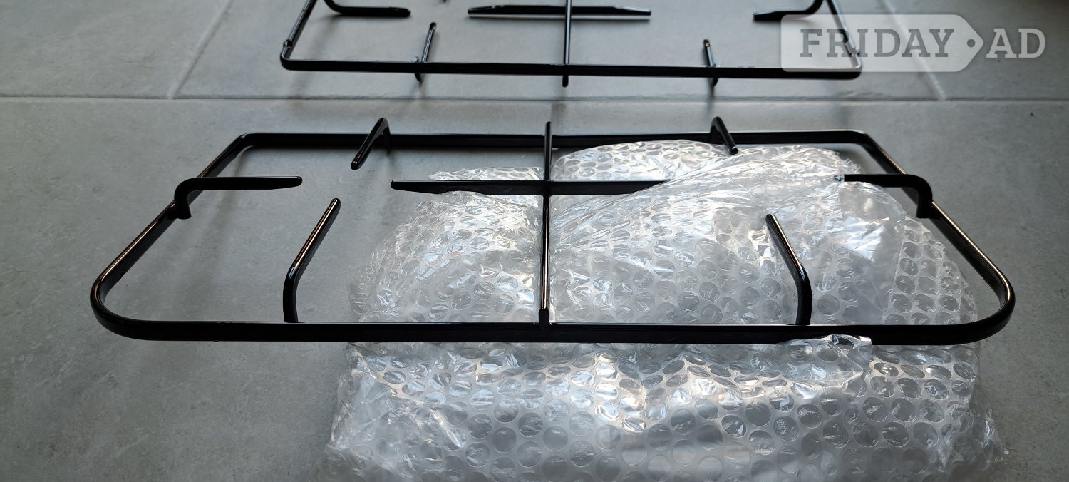  PAIR OF 2 BURNER BLACK GRID PAN STANDS FOR GAS COOKER HOB. NEW - Home Appliances in Hartley Wintney