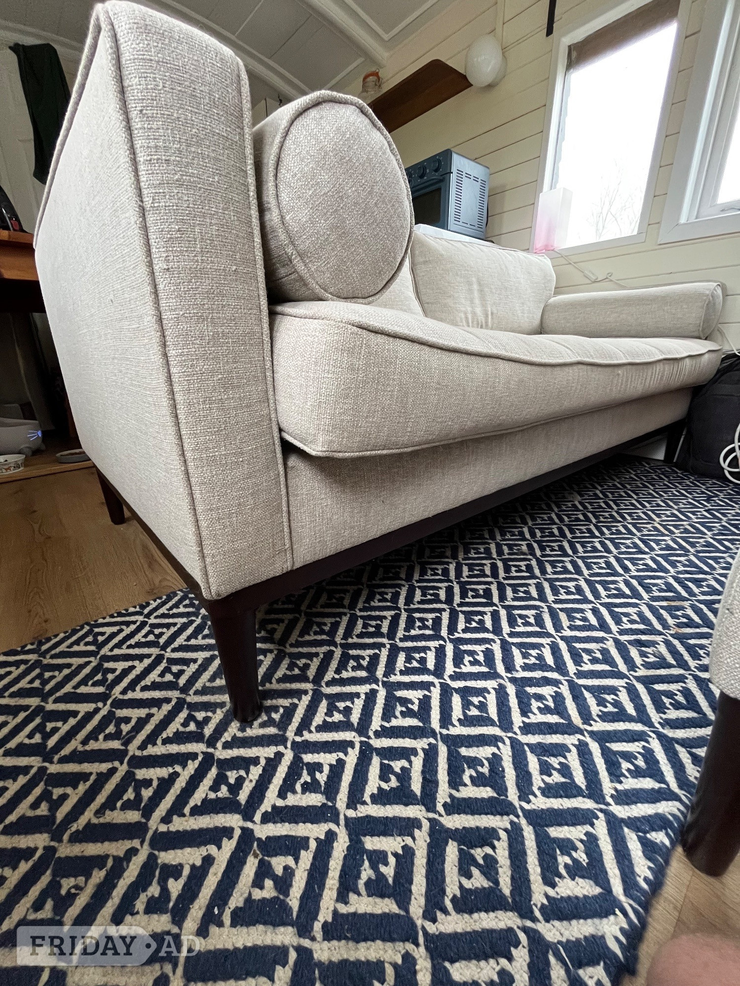 Swyft Sofa model 2 and ottoman. 2-3 seater in Worthing