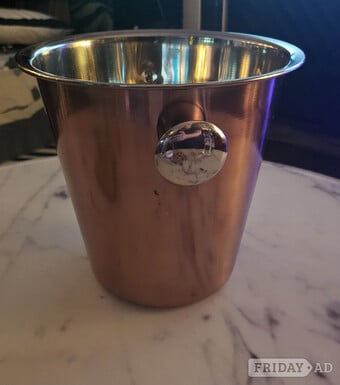 Copper champagne/ice bucket