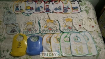 Baby bibs assortment bundle