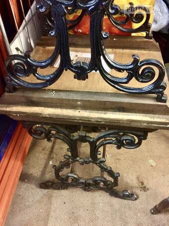 Cast- Iron Table Sides Build 6 rectangular or Square tables  