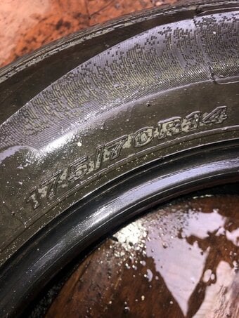 Arrowspeed CP661 175/70R14 Part Worn Tyre 3.96mm