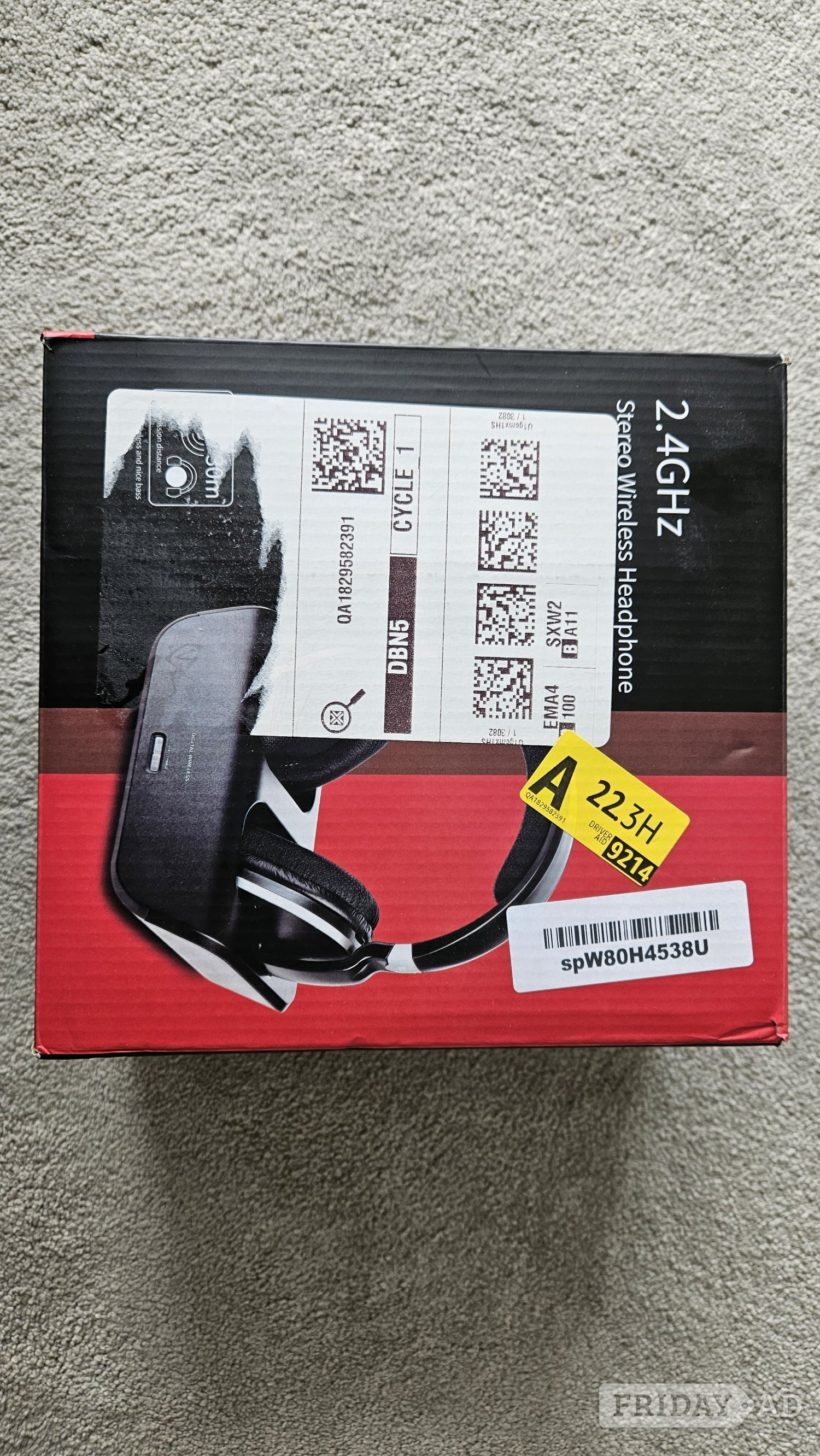 TV Stereo Wireless Headphones