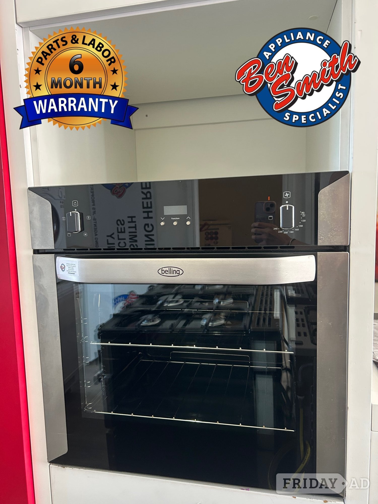 BELLING ELECTRIC OVEN in St. Leonards-On-Sea
