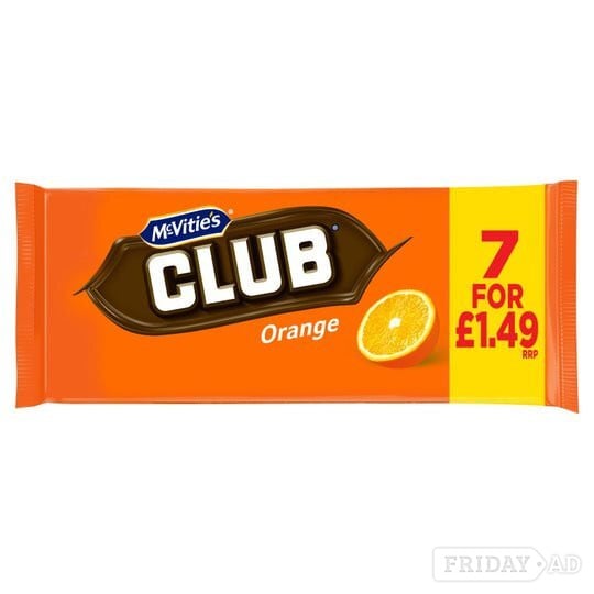 Club orange chocolate biscuits 2 pounds  in Amersham