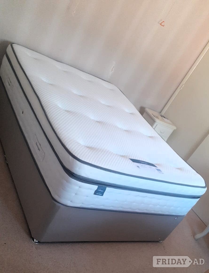 Warwick NEW SILENTNIGHT GELTEX  PILLOWTOP MIRAPOCKET 2000 DOUBLE MATTRESS