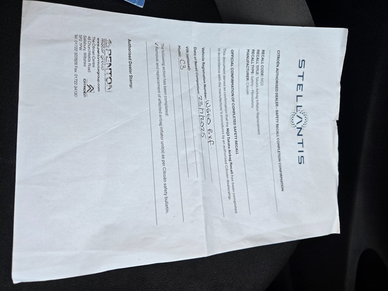 [ berth ]Citroen C3