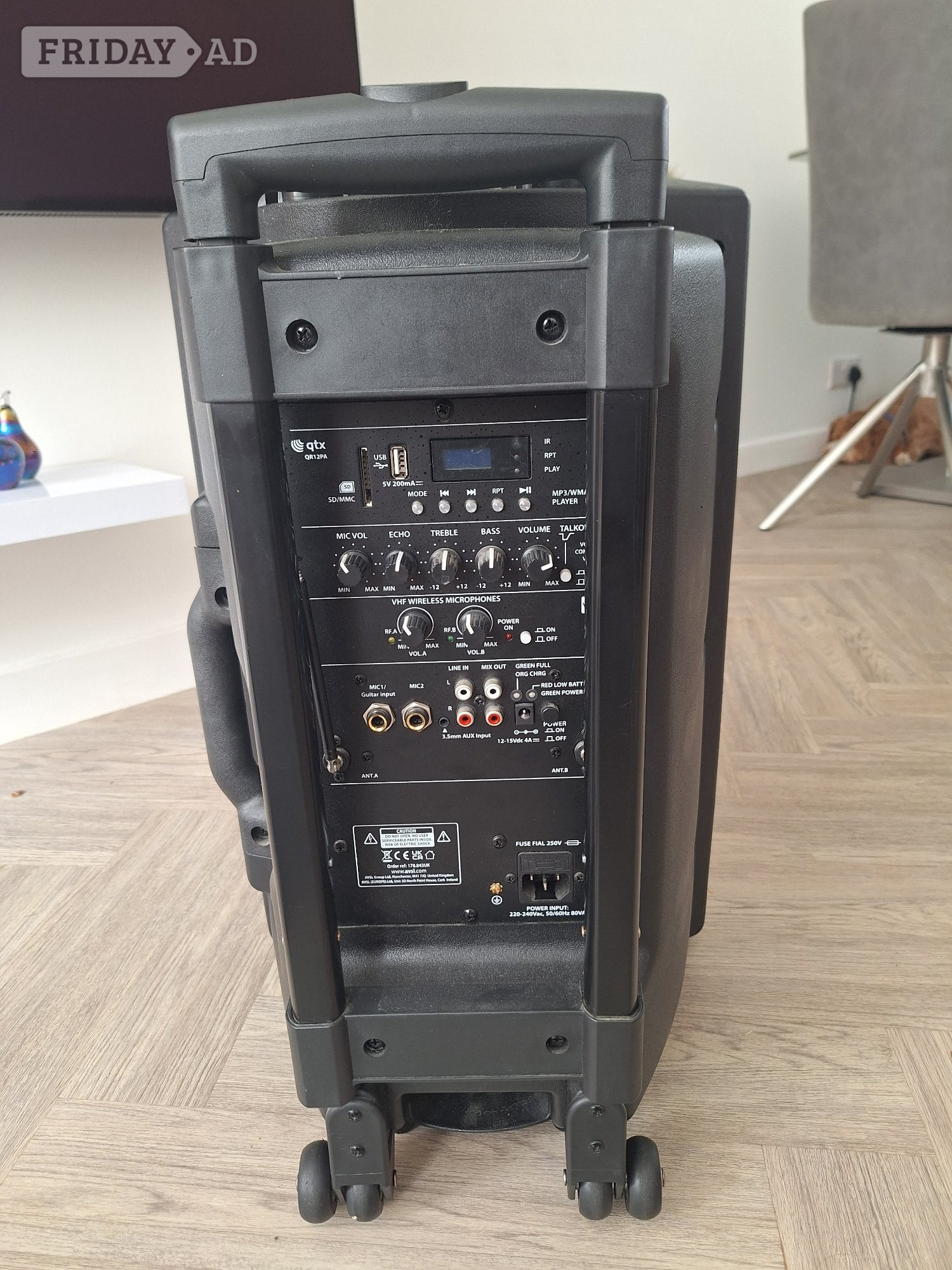 Burgess Hill 12" PA Speaker 