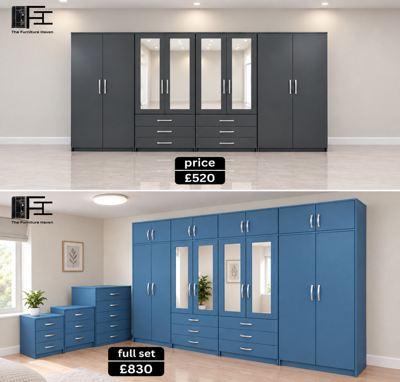 Brand new wardrobe for sale near me Free home delivery Cash on de