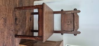 Wooden chairs x 2