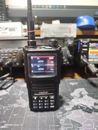 Radtel RT-470X Tri-Band Two Way Radio 256CH Air Band