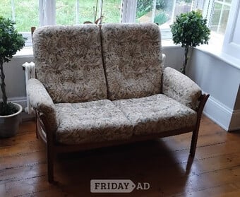 Ercol 2 Seater Settee, As New