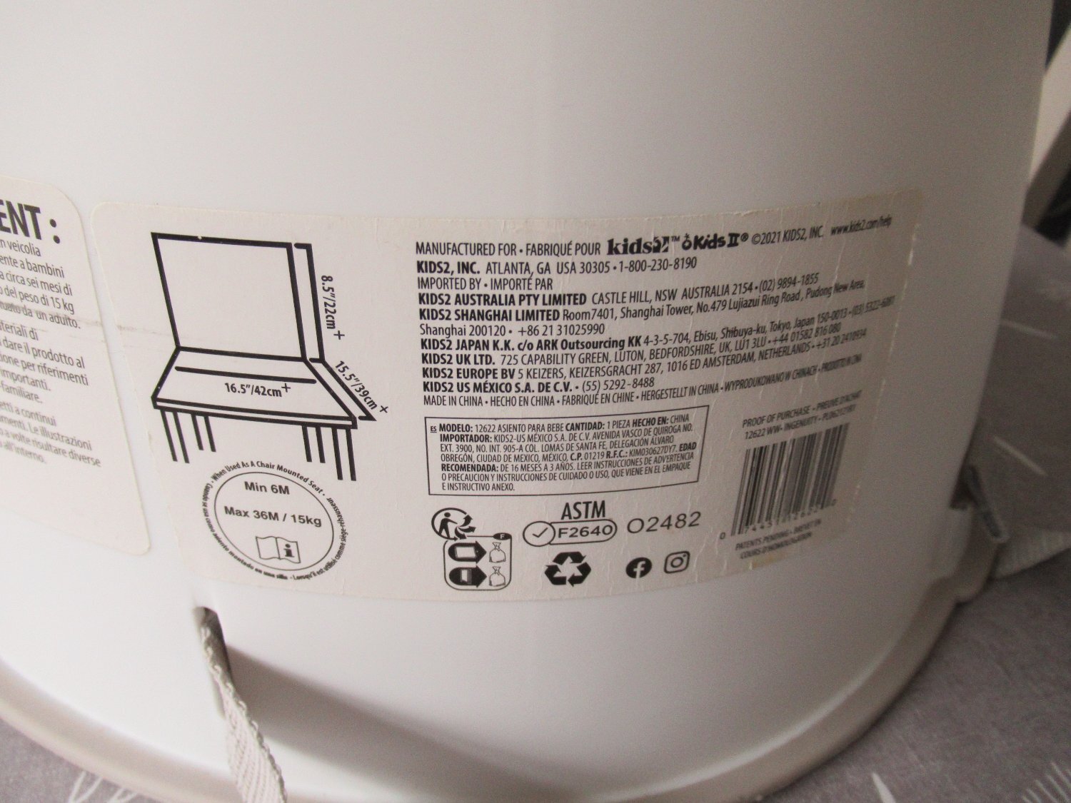 Baby/toddler booster seat - Baby & Kids in Haywards Heath